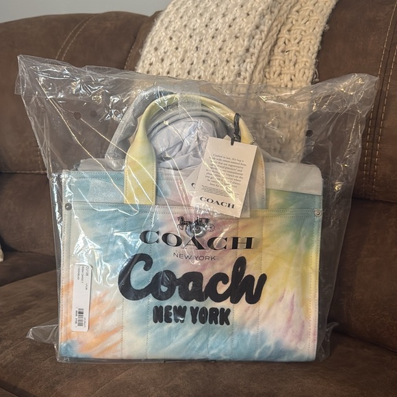 Coach Tie-Dye Tote Bag - Picture 5 of 6